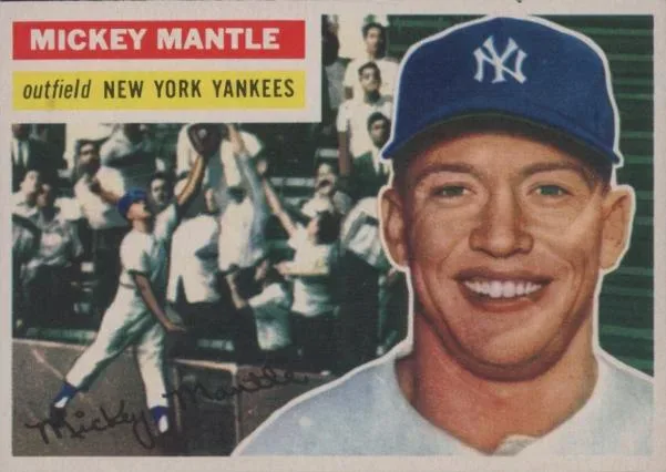 Mickey Mantle [Gray Back] #135