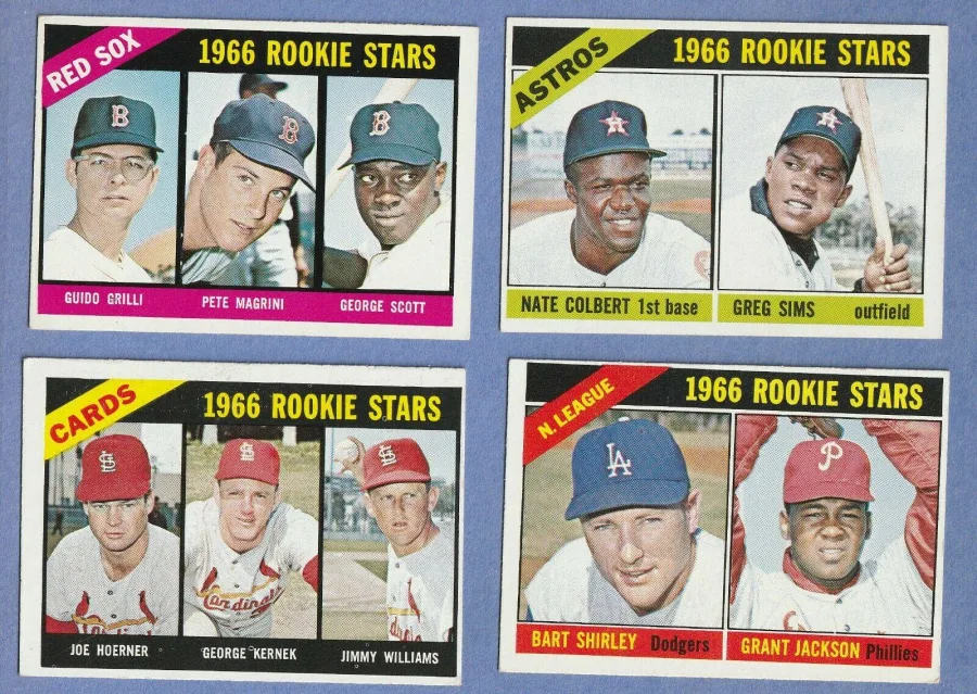 Cards 1966 Rookie Stars #544