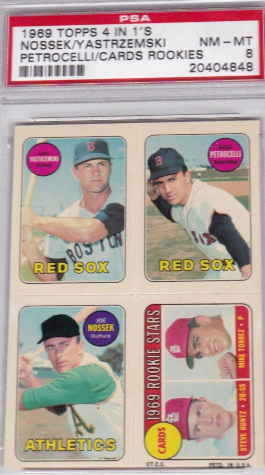 Nossek, Yastrzemski [Petrocelli, Cards Rookies]