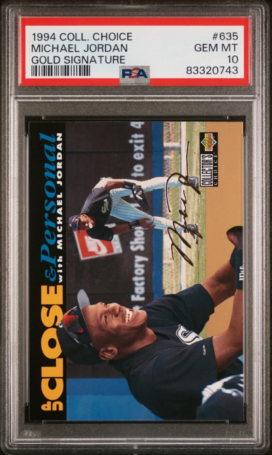 Michael Jordan [Gold Signature] #635