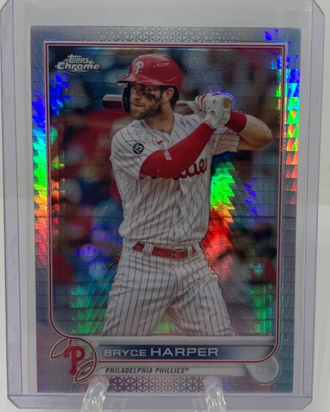 Bryce Harper [Red Wave Refractor] #220
