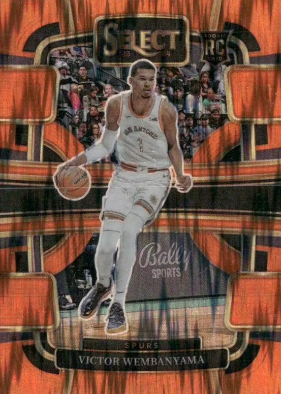 Victor Wembanyama [Flash Orange Prizm] #87
