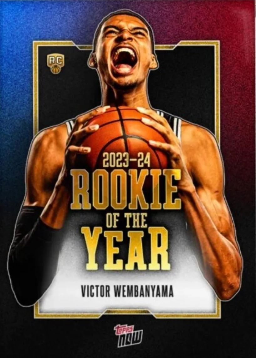 Victor Wembanyama [Rookie Of The Year] #VW-6