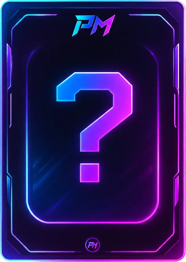 Mystery card back before reveal