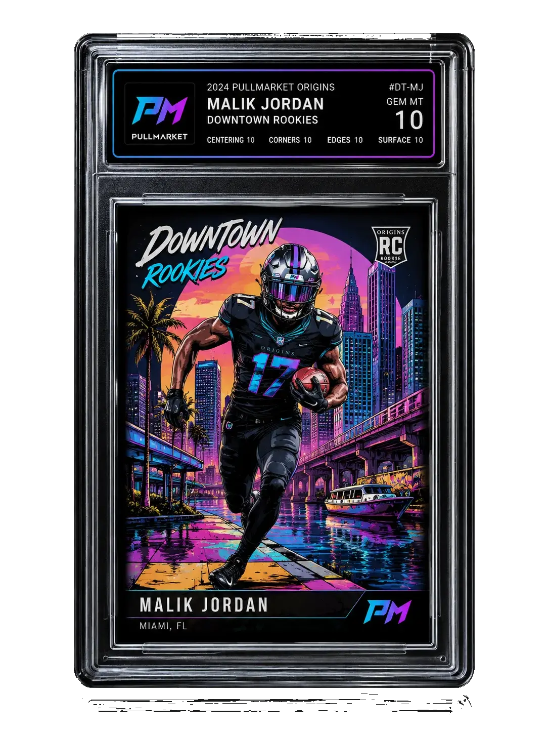 Malik Jordan collectible card pull