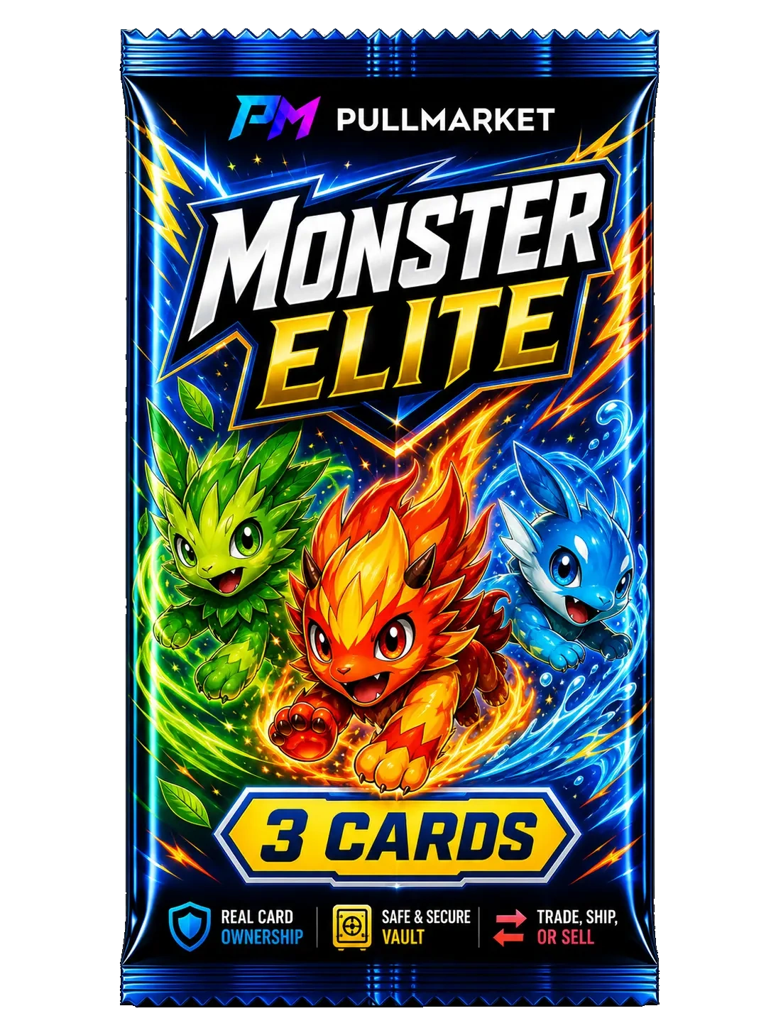 Monster Elite (Pokemon) - 3 Cards artwork