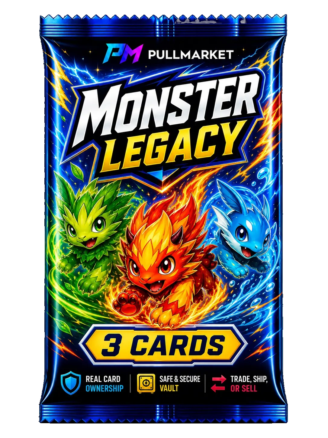 Monster Legacy (Pokemon) - 3 Cards artwork