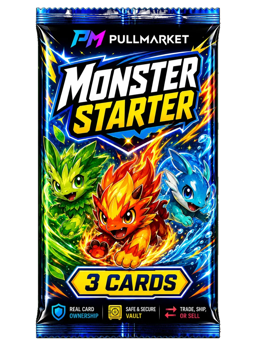 Monster Starter (Pokemon) - 3 Cards artwork