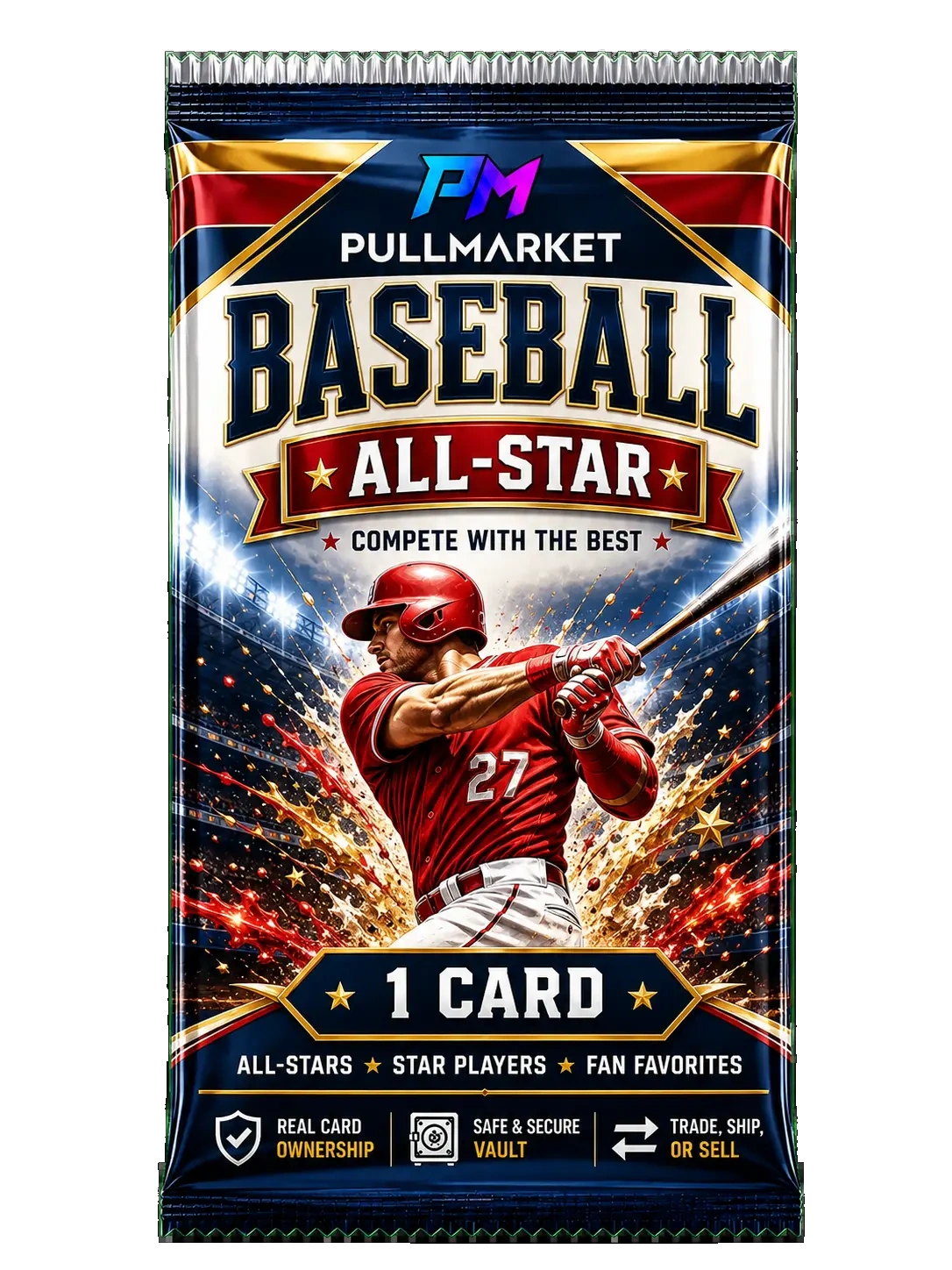Baseball All-Star - 1 Card artwork