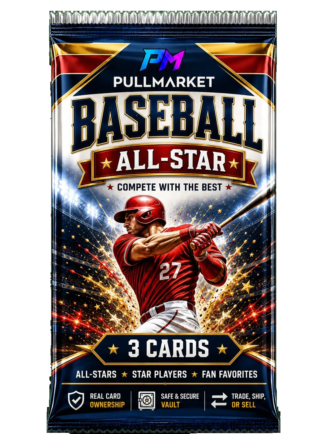 Baseball All-Star - 3 Cards artwork