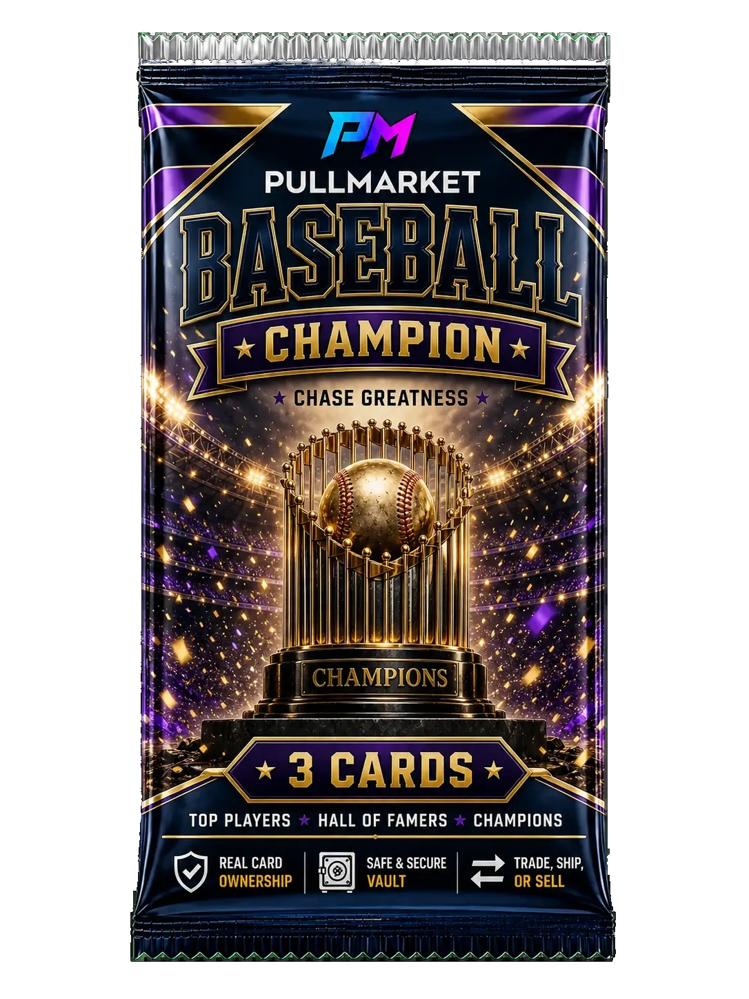 Baseball Champion - 3 Cards artwork