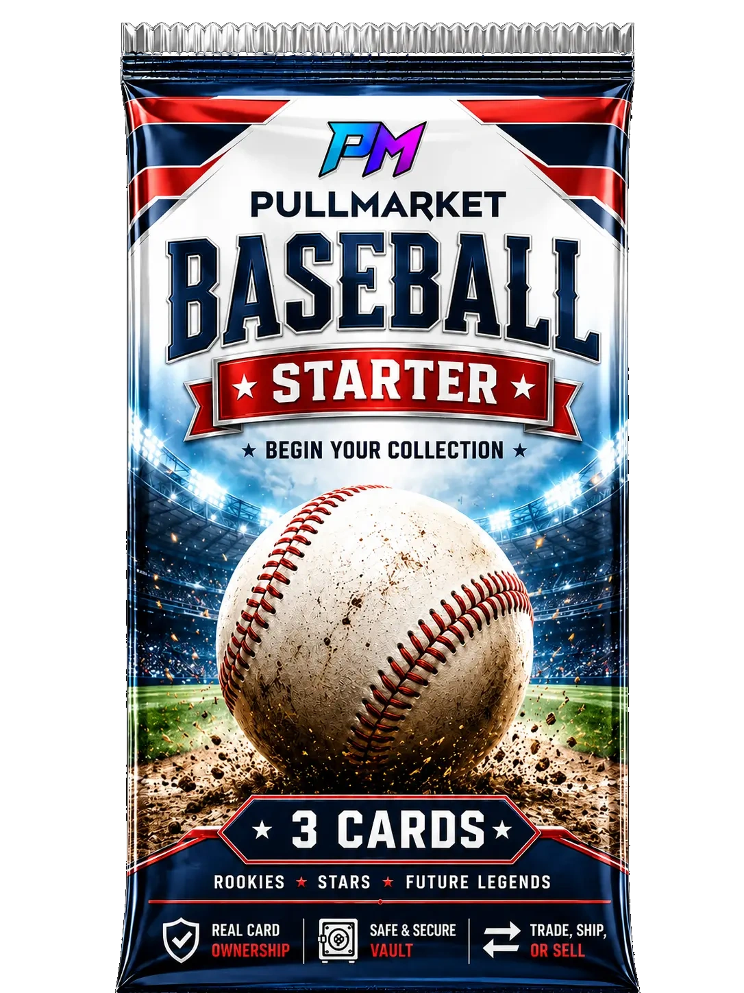 Baseball Starter - 3 Cards artwork