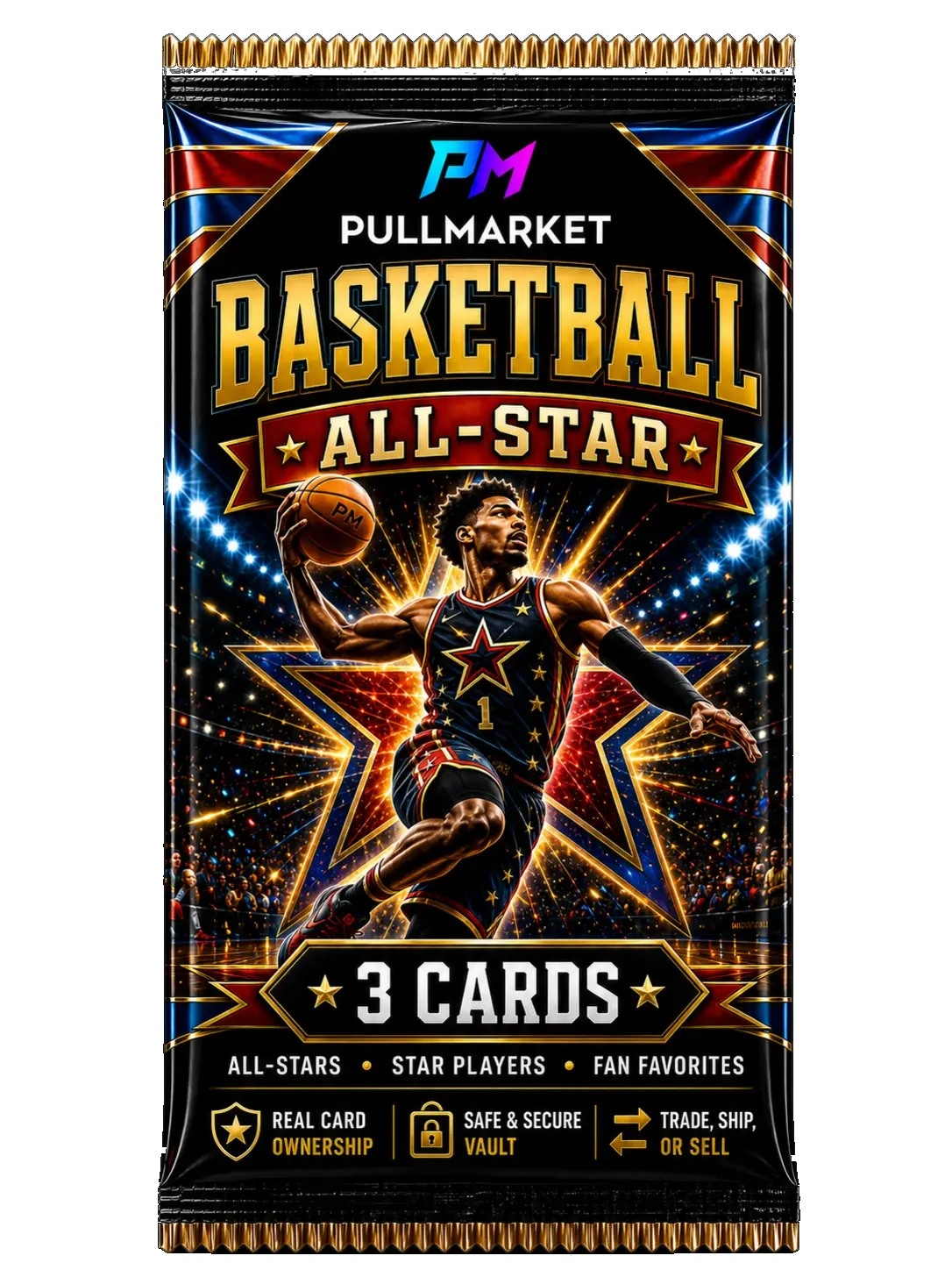 Basketball All-Star - 3 Cards artwork