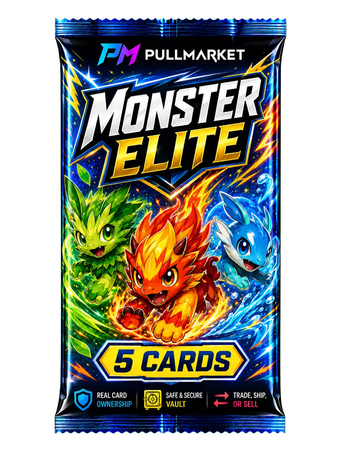 Monster Elite (Pokemon) - 5 Cards artwork