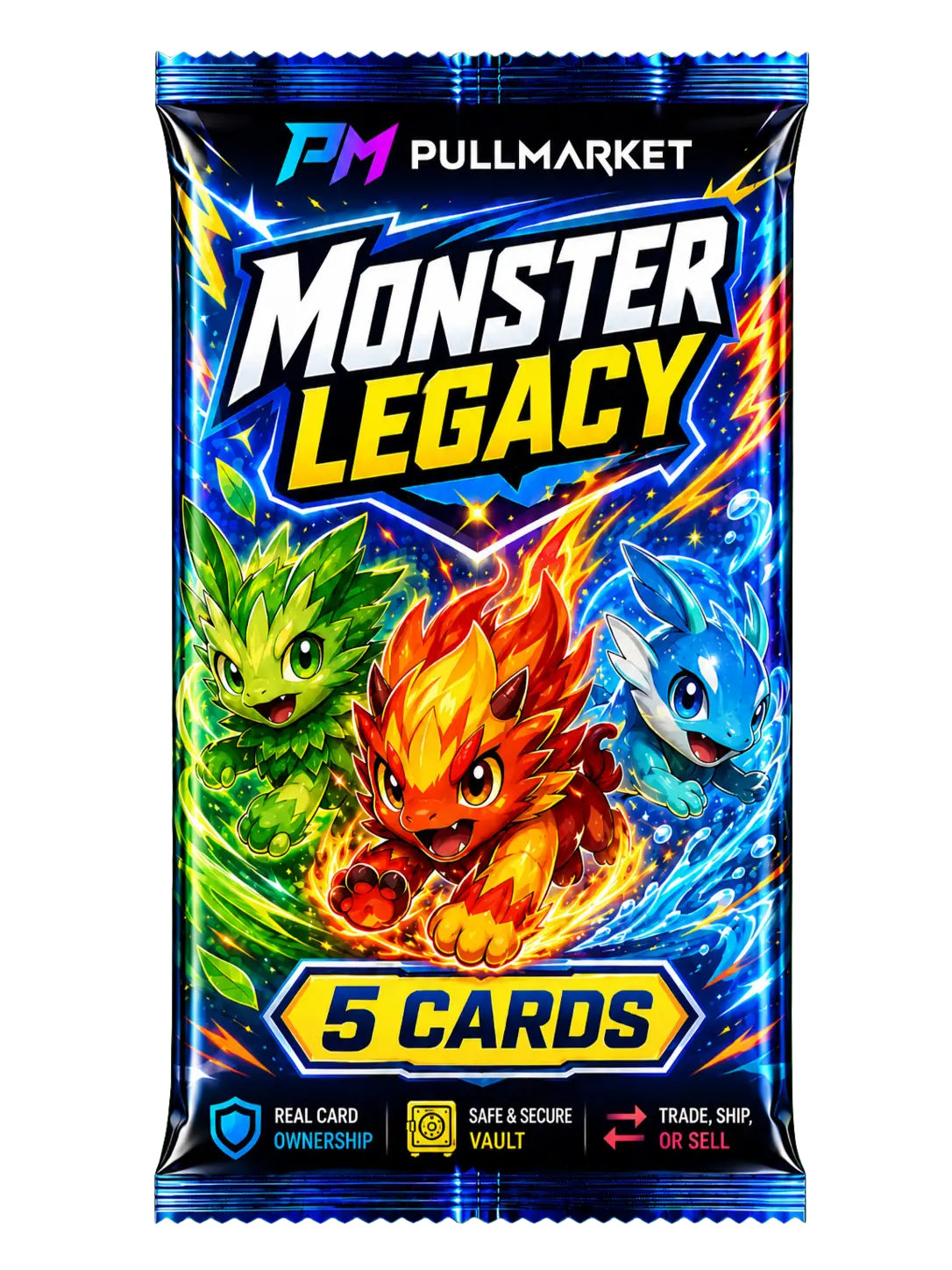 Monster Legacy (Pokemon) - 5 Cards artwork