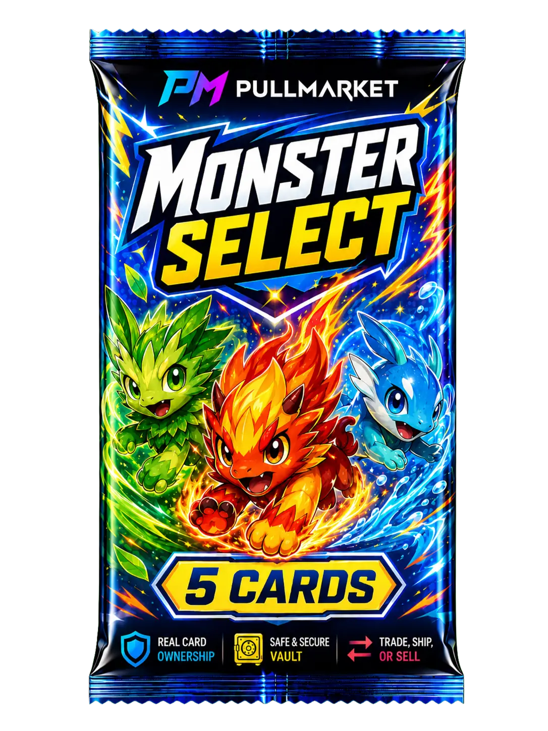 Monster Select (Pokemon) - 5 Cards artwork