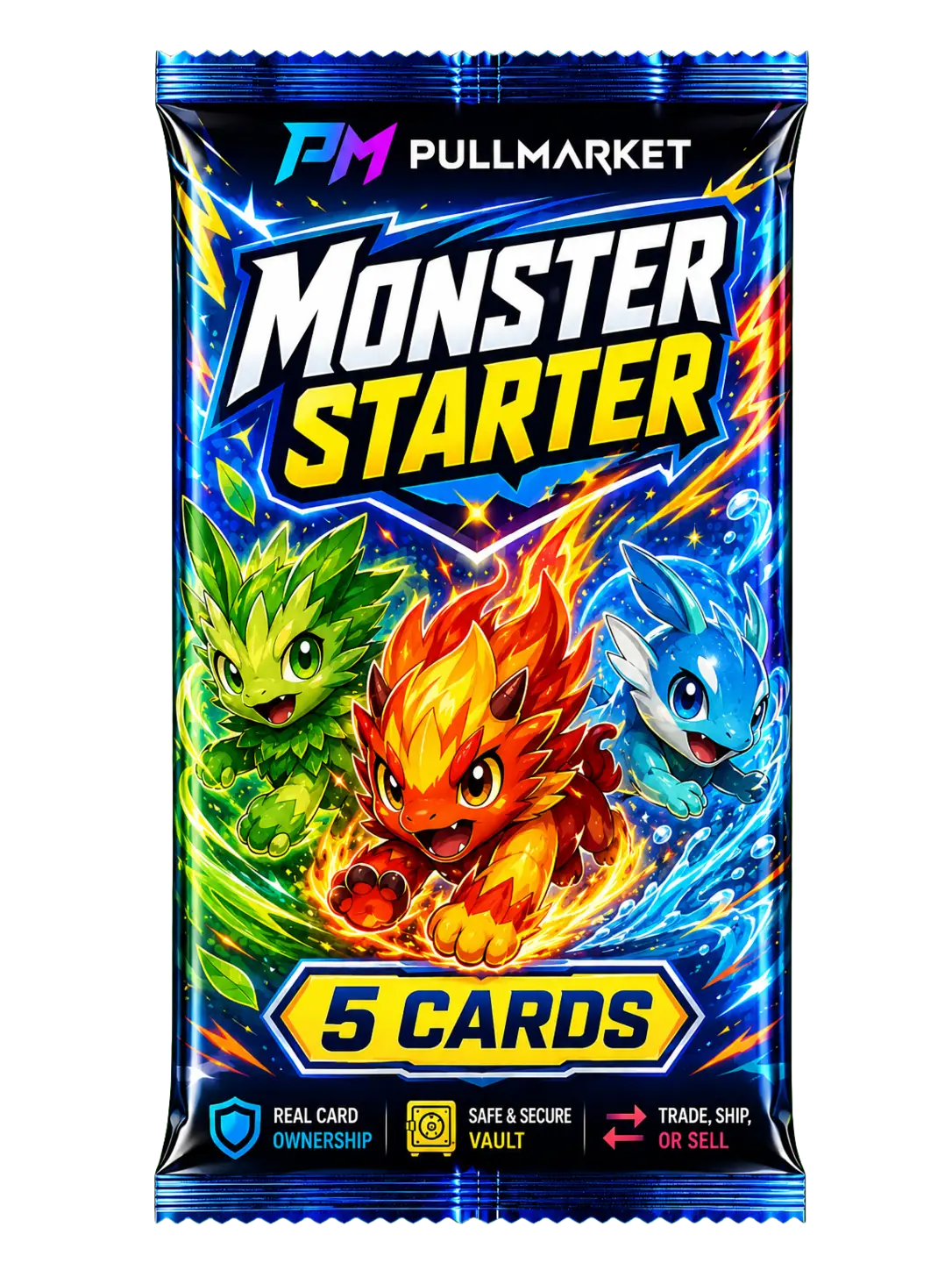 Monster Starter (Pokemon) - 5 Cards artwork