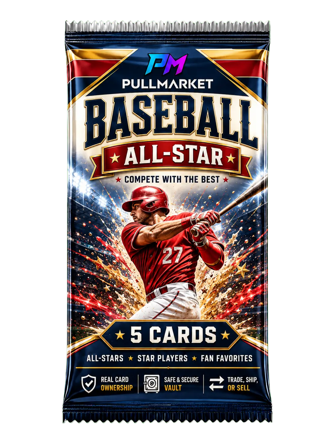 Baseball All-Star - 5 Cards artwork