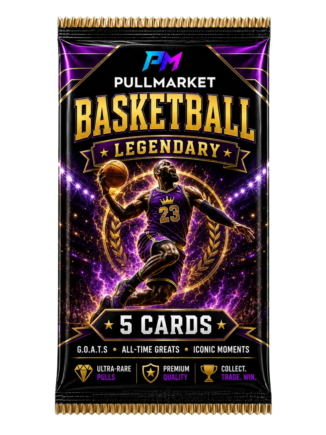 Basketball Legendary - 5 Cards artwork